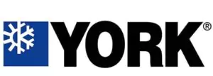 Logo featuring a blue square with a white snowflake beside bold black text reading "YORK®," symbolizing the essence of reliability and innovation that defines us. Learn more about us through this iconic emblem, where quality meets excellence.